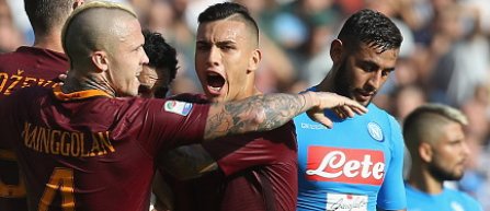 Roma a invins-o cu scorul de 3-1 pe Napoli | Lobont si Chiriches au fost rezerve
